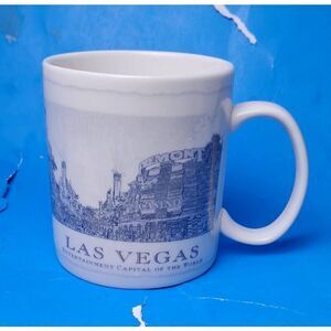 Starbucks 2008 Las Vegas 18 Oz Mug Architecture Series-Good Condition